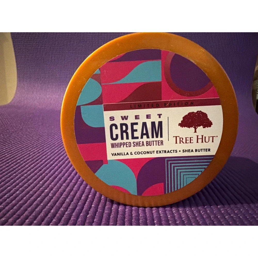 Tree Hut Sweet Cream Whipped Shea Butter Limited Edition Body Cream 8.4oz New